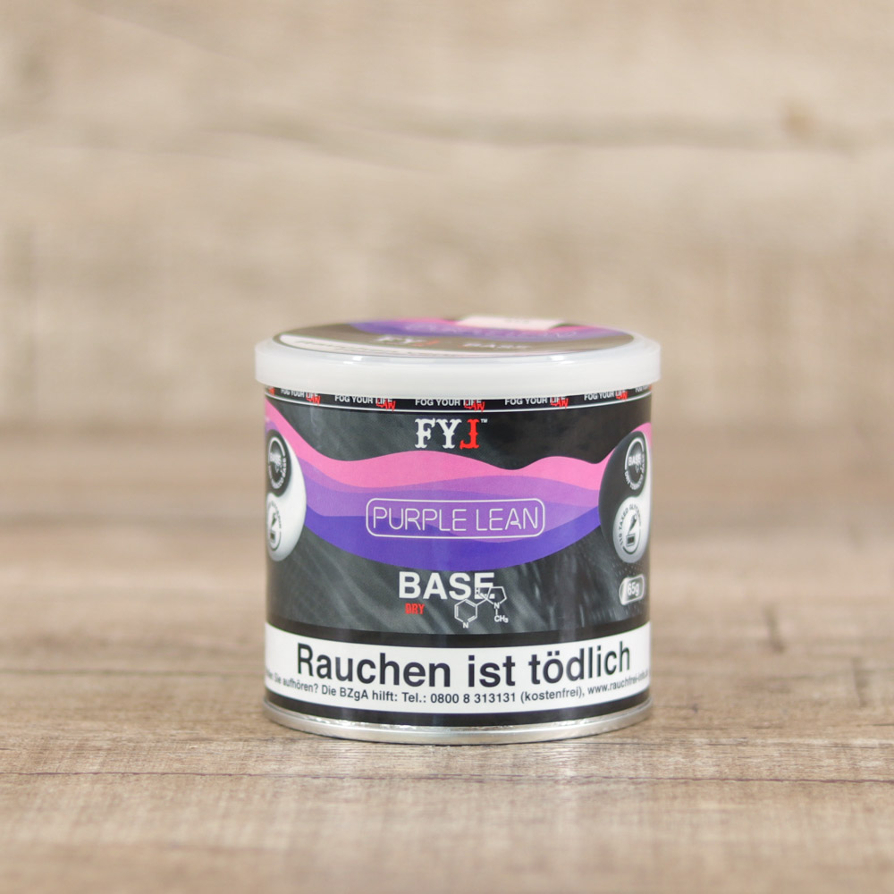 Fog Your Law Dry Base Mit Aroma Purple Lean G Shisha Dome Onlineshop