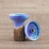 Brklyn Bowl Spiral Phunnel Glaze-Ocean - Shisha-Dome