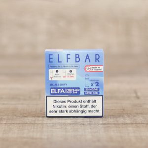 ELF BAR Elfa Pods Blueberry 20mg/2ml 2er Pack - Shisha Dome