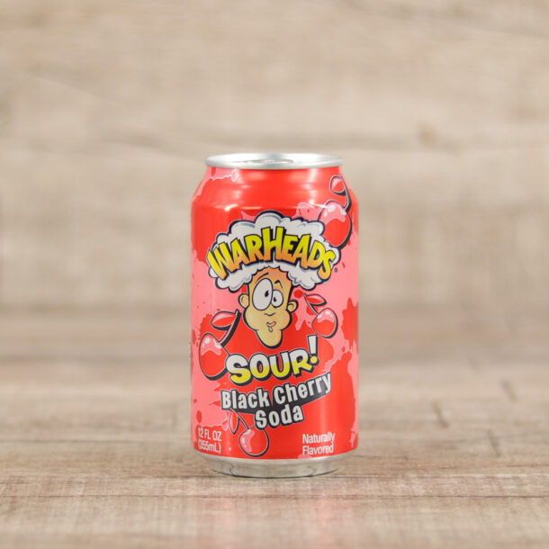 Warheads Sour Black Cherry Soda 355ml inkl. Pfand - Shisha Dome