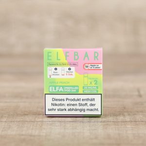 ELF BAR Elfa Pods Apple Peach 20mg/2ml 2er Pack - Shisha Dome