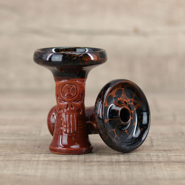 Alchimik Phunnel-Black Orange Marble - Shisha-Dome