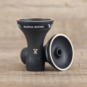 Alpha Bowl Race Phunnel Black Matte - Shisha Dome