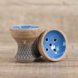 Alpha Bowl Turk Design Blue Sand - Shisha Dome