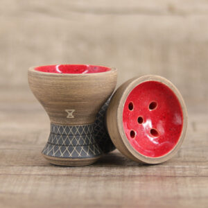 Alpha Bowl Turk Design Red Sand - Shisha Dome