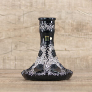 Caesar Crystal Bohemiae New Frost Black - Shisha Dome