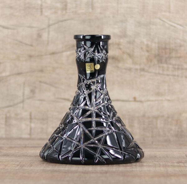 Caesar Crystal Bohemiae Taiga Black - Shisha Dome