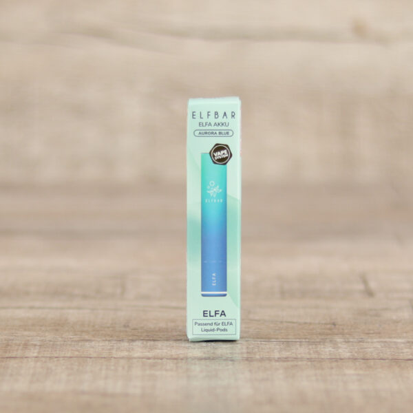 ELF BAR Elfa Aurora Blue Akku 500 mAh - Shisha Dome