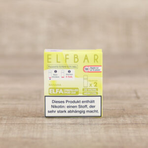 ELF BAR Elfa Pods Banana 20mg/2ml 2er Pack - Shisha Dome