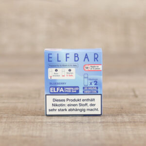 ELF BAR Elfa Pods Blueberry 20mg/2ml 2er Pack - Shisha Dome