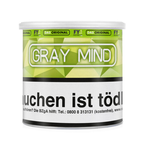 FOG YOUR LAW Dry Base mit Aroma Gray Mind 65g - Shisha Dome