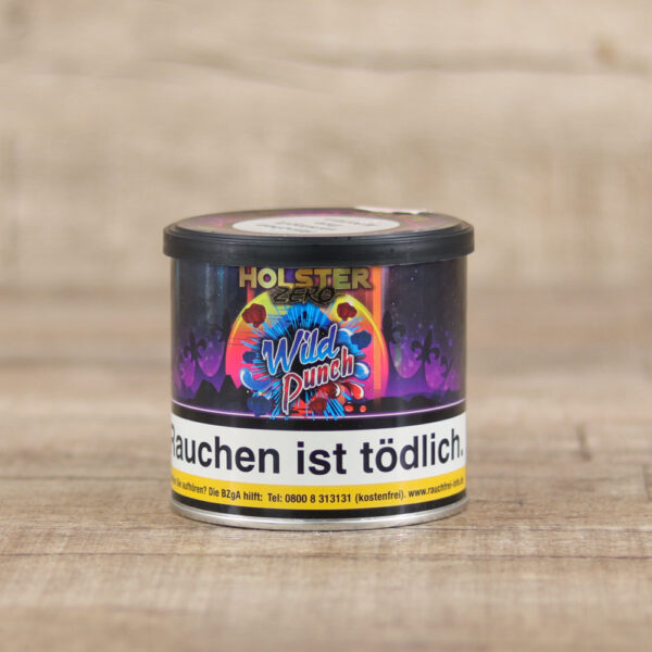 Holster Zero Dry Base Wild Punch 75g - Shisha Dome