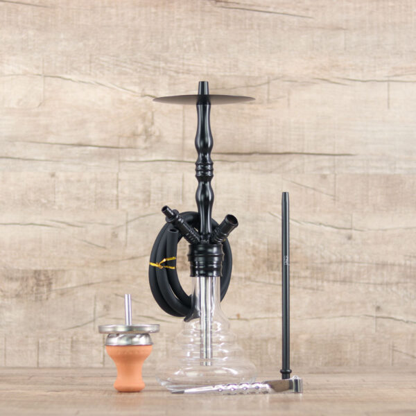 Invi Saros 500 Schwarz Clear Shiny - Shisha Dome