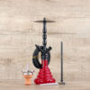 Invi Saros 500 Schwarz Red Shiny - Shisha Dome