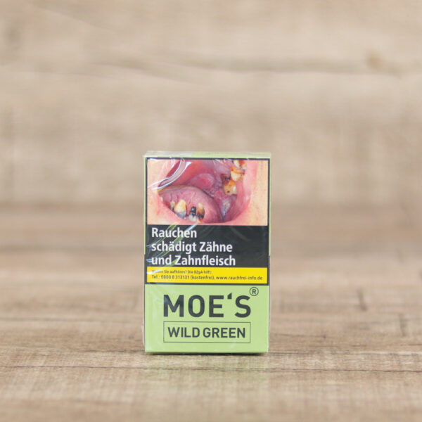 Moe's Tabak Wild Green 25g - Shisha Dome