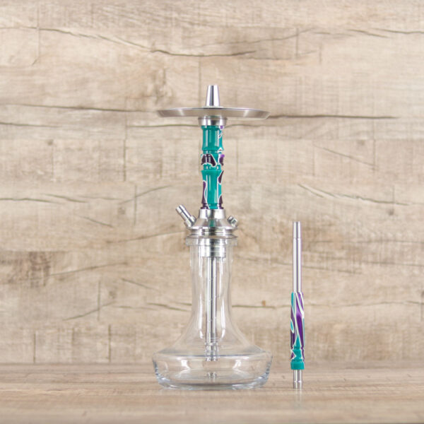 Moze Breeze Pro Candy Line Purple/Green - Shisha Dome