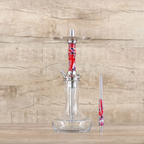 Moze Breeze Pro Candy Line Red/Purple - Shisha Dome