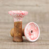 Oblako Phunnel-M Glazed Marble Red-White - Shisha-Dome