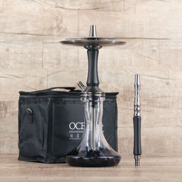 Ocean Hookah Kaif S 2nd Edition-Black Black - Shisha-Dome