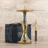 Ocean Hookah Kaif S 2nd Edition-Gold Onyx - Shisha-Dome