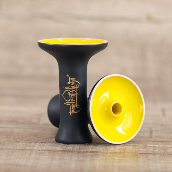 Temple of Shisha Phunnel One-Black Yellow - Shisha-Dome