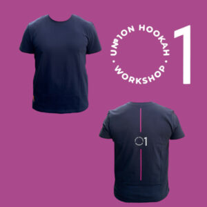 Union Hookah T-Shirt Lila Größe 2XL - Shisha Dome