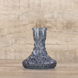 Vessel Glass Crystal Bowl Mini Grey - Shisha Dome