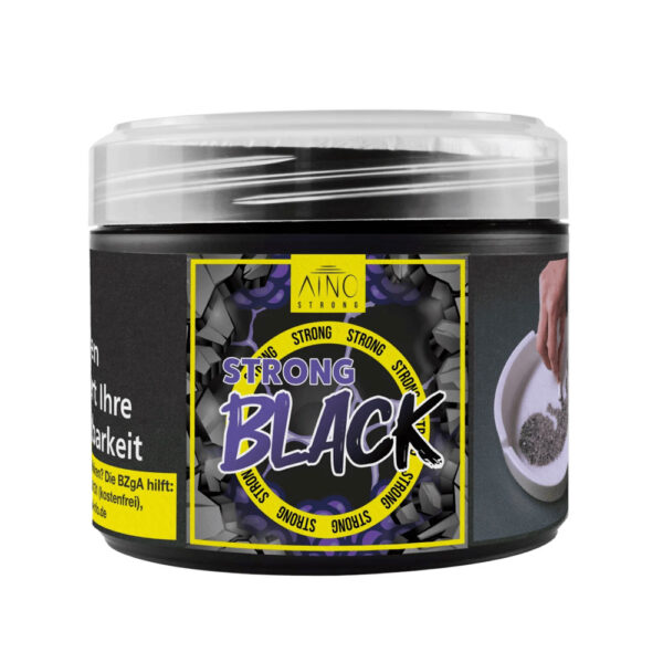 Aino Strong Tabak Black 200g - ShishaDome