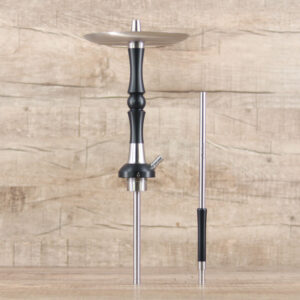 Matt Pear Simple S Ball Black - Shisha Dome