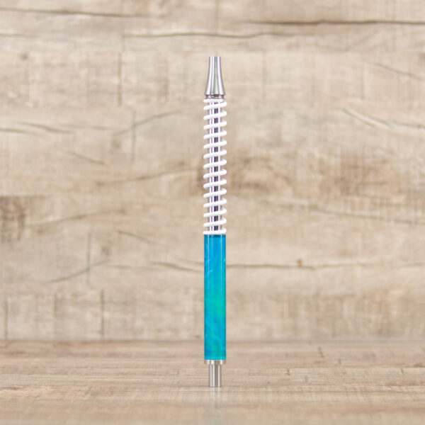 Shi Carver Stance Acryl Mundstück-Lagoon White - Shisha-Dome