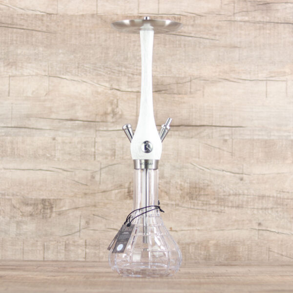 Wookah-White Nox Squares Mastercut - Shisha-Dome
