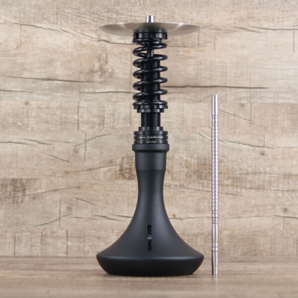 Shi Carver Static-Total Black Matt Limited  - Shisha-Dome