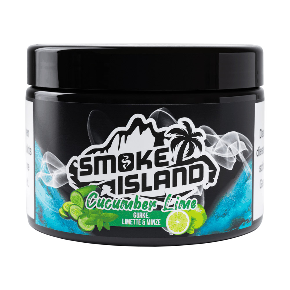 Smoke Island Tabakersatz Cucumber Lime 200g.JPG