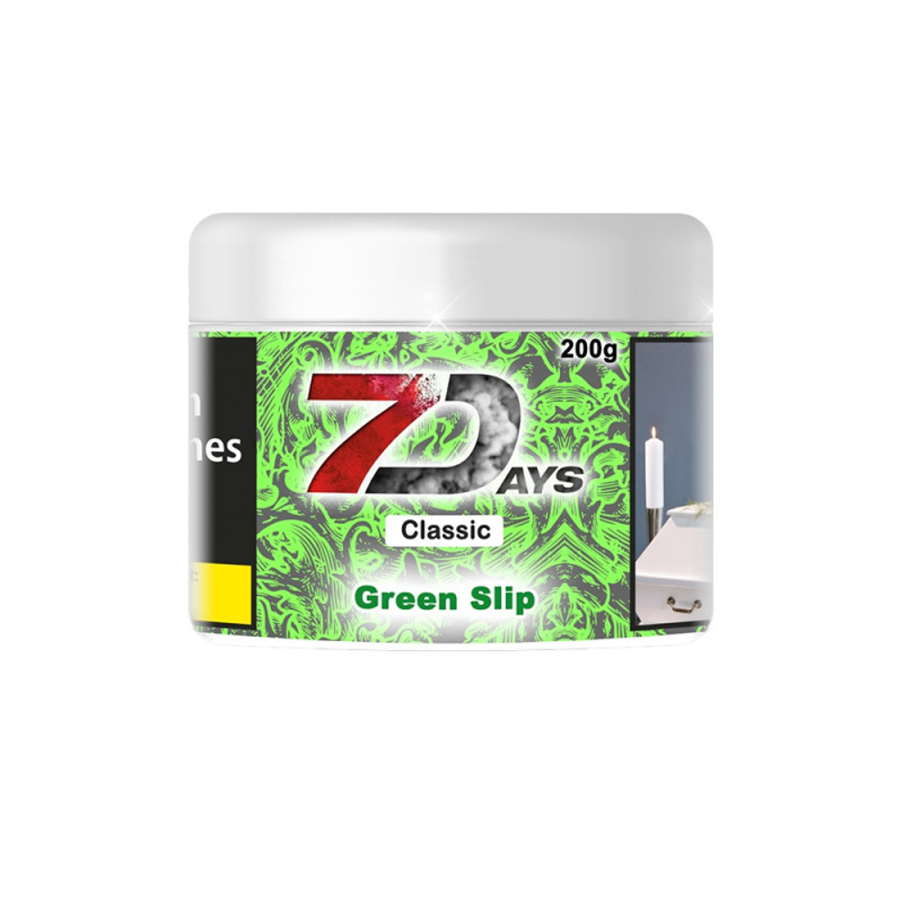 7Days Classic Tabak Green Slip 200g - Shisha Dome