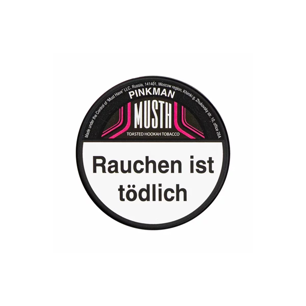 MUSTH Tabak Pinkman 200g - ShishaDome