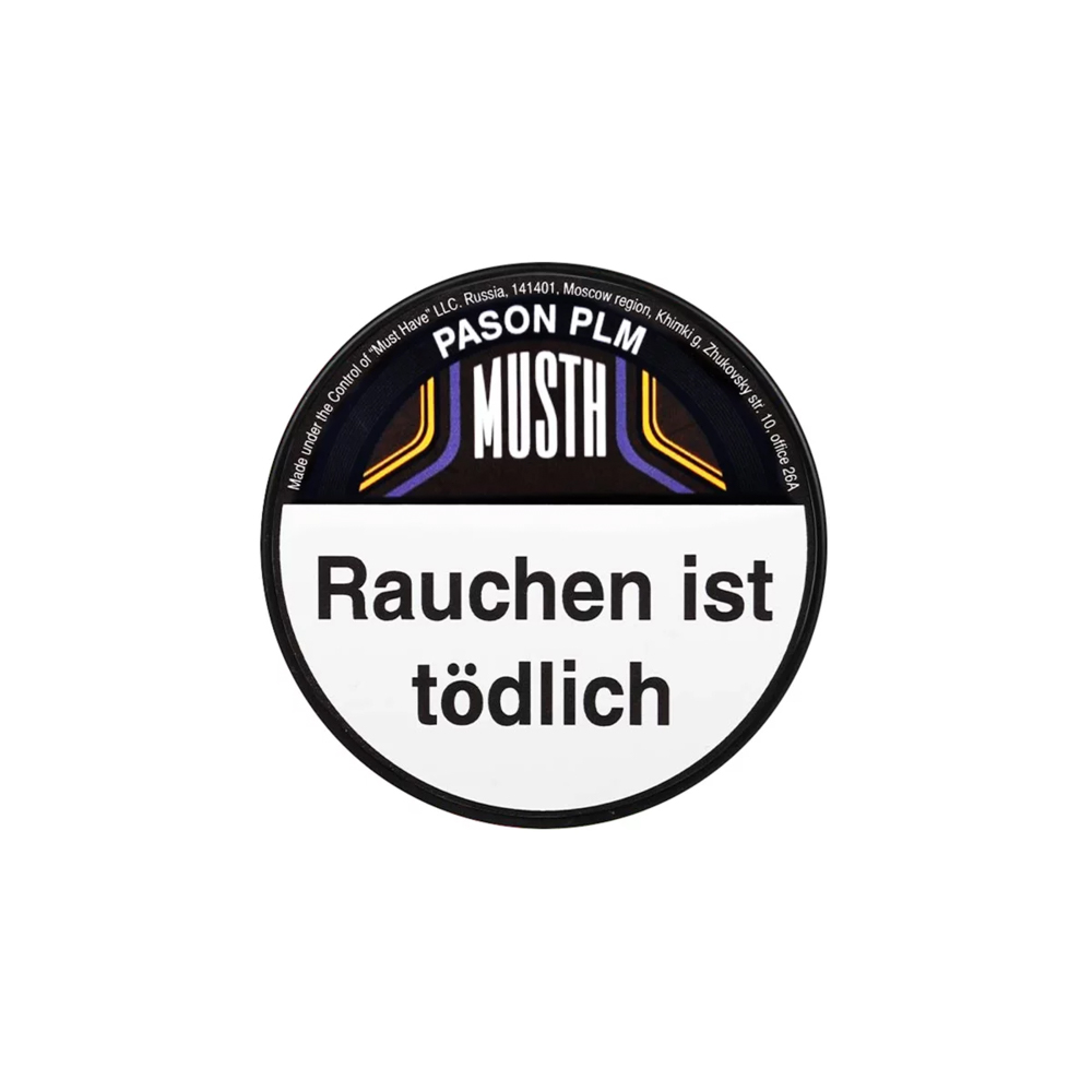 MUSTH Tabak PASON PLM 125g.JPG