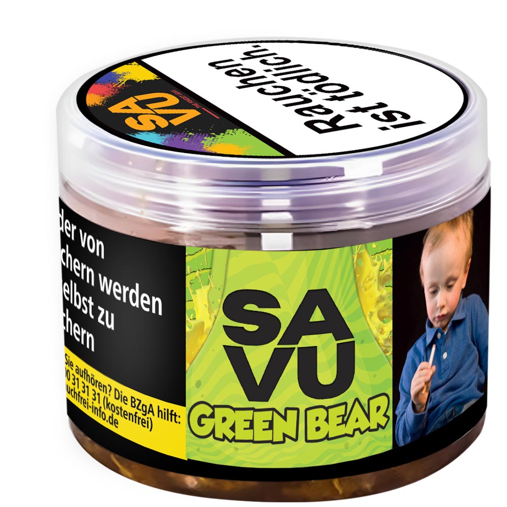 Savu Tabak Green Bear 200g - Shisha Dome