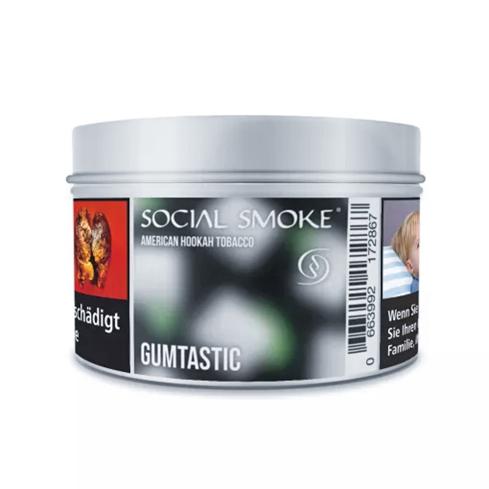 Social Smoke Tabak Gumtastic 200g - Shisha Dome