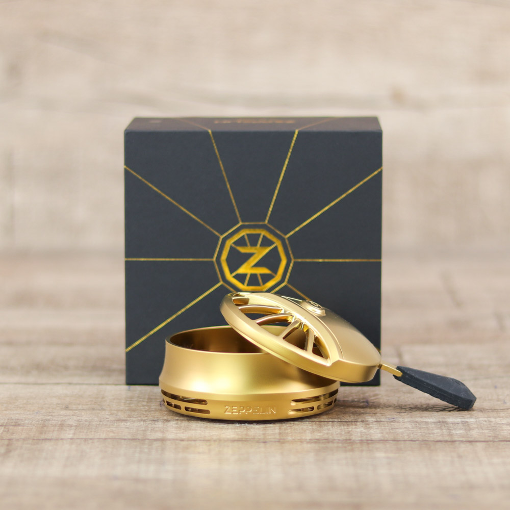 Zidclouds Zeppelin-Gold - Shisha-Dome