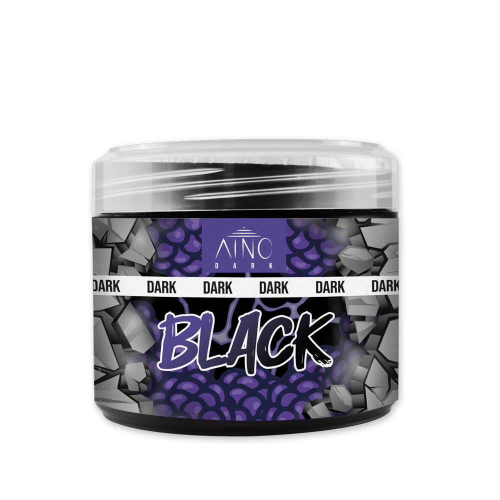 Aino Dark Tabak Black 200g - ShishaDome