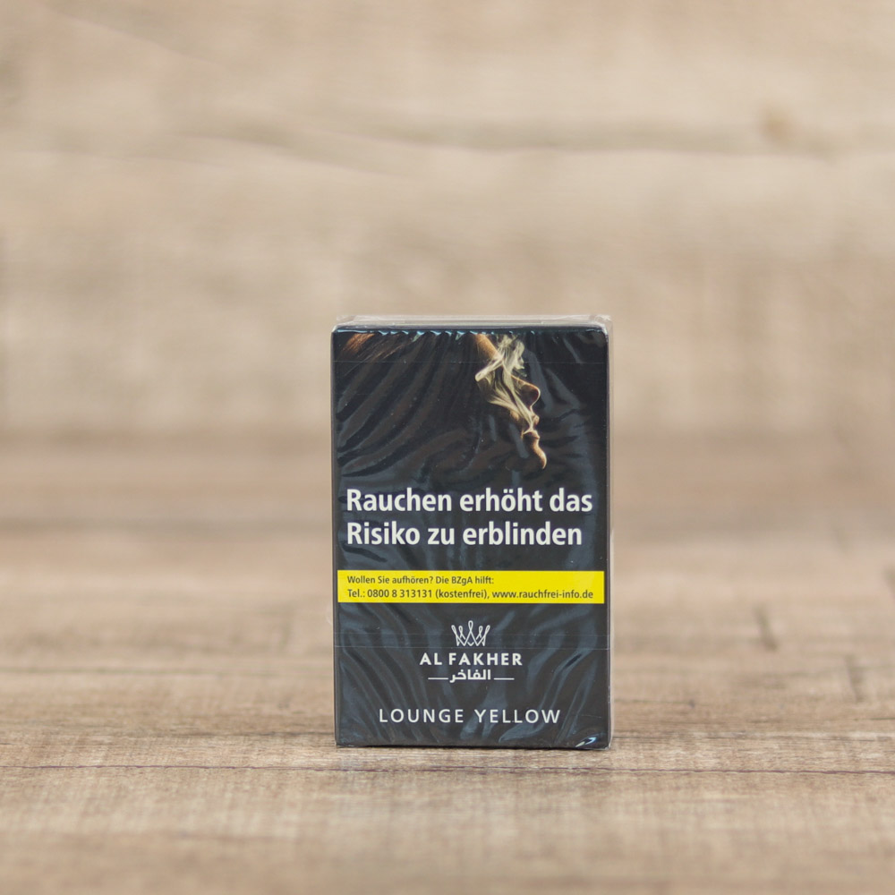 Al Fakher Tabak Lounge Yellow 20g - Shisha Dome