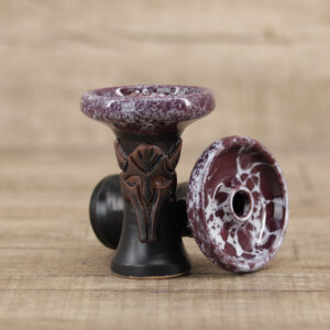 Alchimik Phunnel Gladiator-Purple Marble - Shisha-Dome