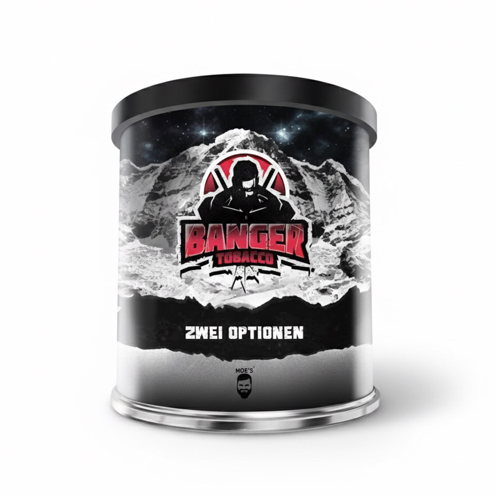 Banger Tabak-Zwei Optionen 200g - Shisha-Dome