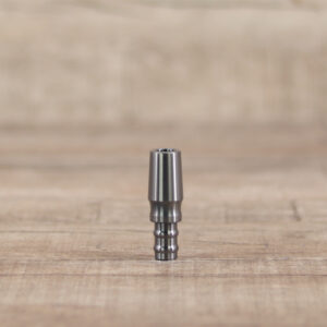 CYGN Schlauchanschluss Edelstahl-Gun Metal - Shisha-Dome