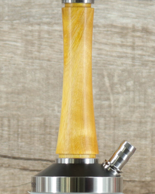 HookahTree Composite-The One Mini Stabilized Yellow Wood - Rauchsäule
