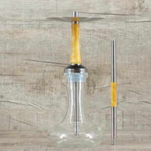 HookahTree Composite-The One Mini Stabilized Yellow Wood - Shisha-Dome