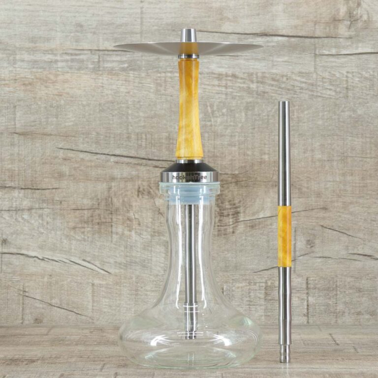 HookahTree Composite-The One Mini Stabilized Yellow Wood - Shisha-Dome
