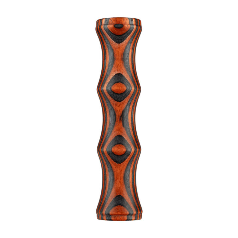 Japona Hookah SatoshiSatori Sleeve Red Black Mundstück.JPG