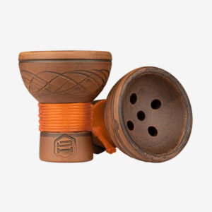 Japona Hookah Turkish Bowl Orange.JPG