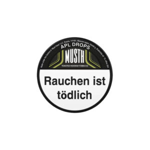 MUSTH Tabak APL DROPS 125g - Shisha Dome